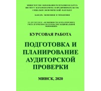 Подготовка и планирование аудиторской проверки
